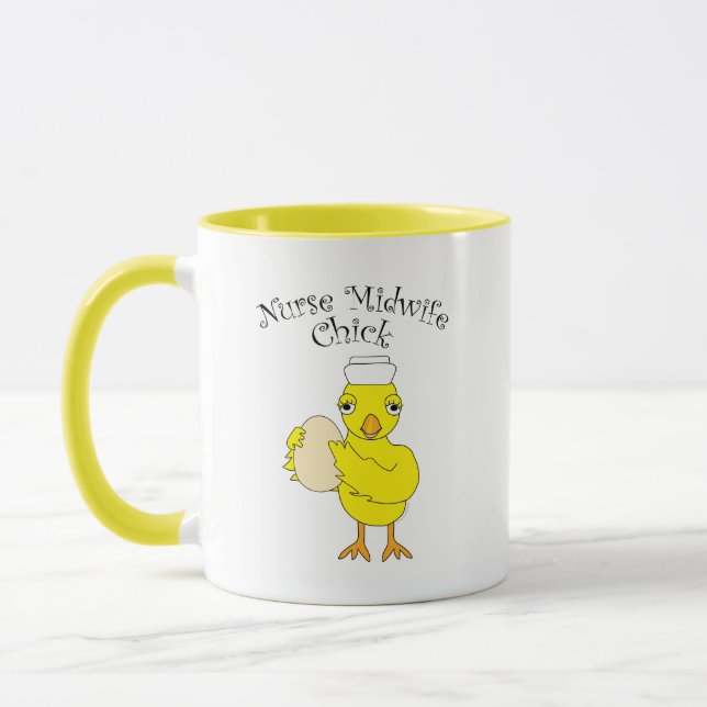 Nurse Midwife Chick Mug (Left)