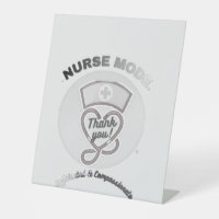 Nurse Mode Thank You Heart Stethoscope Design