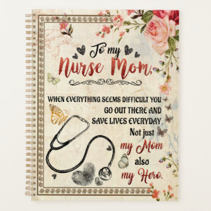 Nurse Mum Gifts Letter To My Nurse Mum Planner