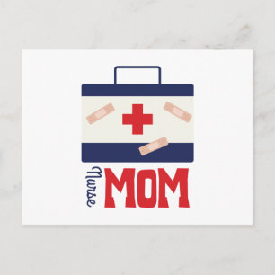 Nurse Mum Postcard