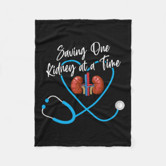 Nurse Nephrology Kidney Disease Failure Nursing 1 Fleece Blanket