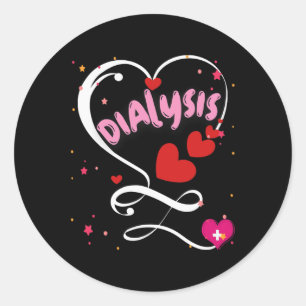 Nurse Nephrology Kidney Disease Nursing 1  Classic Round Sticker