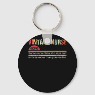 Nurse Noun Definition Knows More Than She Says Key Ring