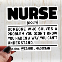 Nurse Noun Definition Professional Employee Cute