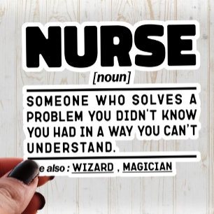 Nurse Noun Definition Professional Employee Cute