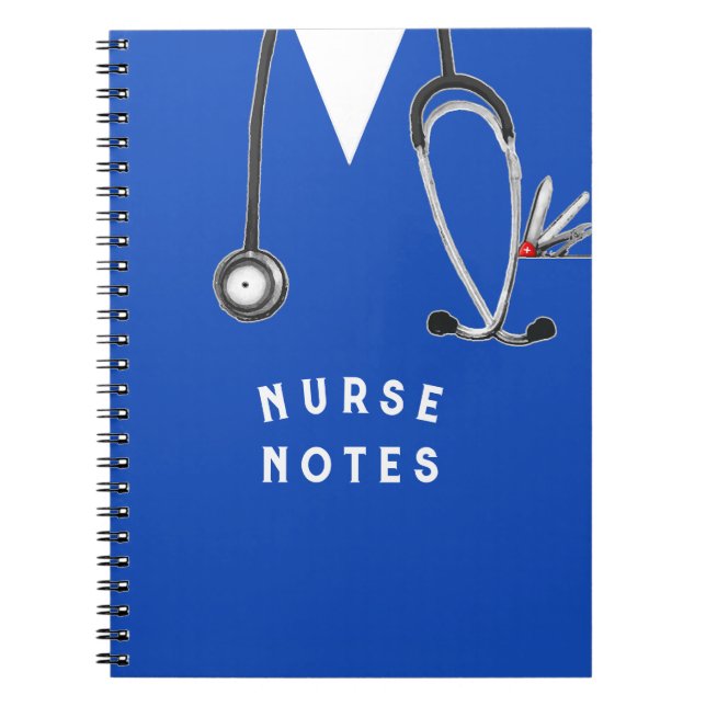 Nurse Novelty  Notebook (Front)