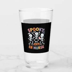 Nurse Nursing Cute Halloween Spooky Essential T-Sh Glass