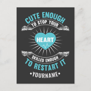 Nurse Nursing Funny Nurse Postcard