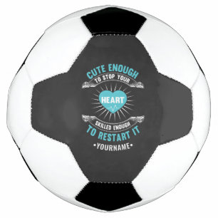 Nurse Nursing Funny Nurse Soccer Ball