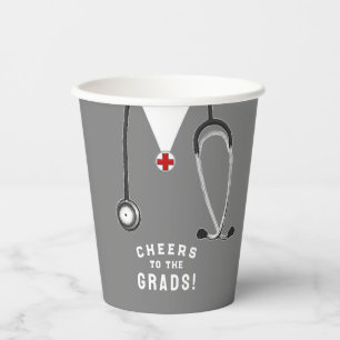Nurse Nursing School Graduation Paper Cups