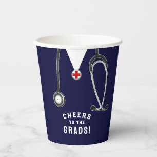 Nurse Nursing School Graduation Paper Cups