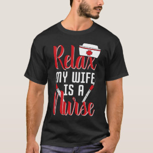 Nurse Nursing Student Hospital Doctor Husband T-Shirt