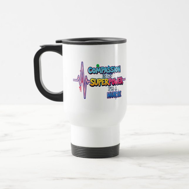 "Nurse off duty" coffee mugs - perfect (Left)