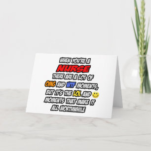 Nurse .. OMG WTF LOL Card