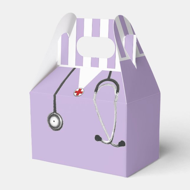 Nurse Party Favour Box (Front Side)