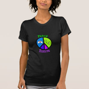 Nurse "Peace" Gifts For All Professionals T-Shirt