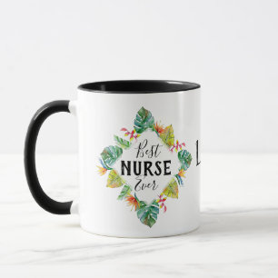 Nurse personalised with name mug