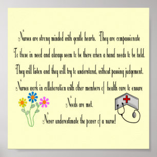 Nurse Poster "Power of a Nurse!"