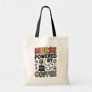 Nurse Powered by Coffee Tote Bag