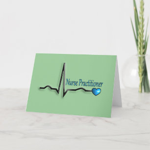 Nurse Practioner Gifts QRS Design Card