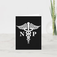 Nurse Practitioner Caduceus Medical Symbol Pocket
