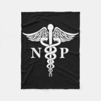 Nurse Practitioner Caduceus Medical Symbol Pocket 