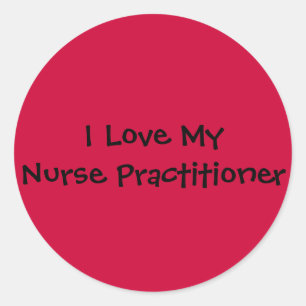 Nurse Practitioner Classic Round Sticker