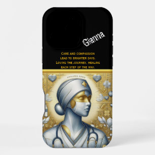 Nurse Practitioner Embodying Compassion and Care iPhone 16 Pro Max Case