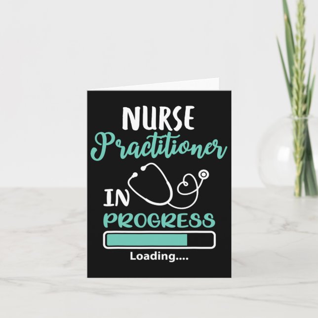 Nurse Practitioner Gifts Apparel Co. Nurse Practit Card (Front)