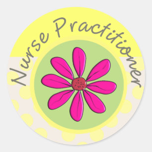 Nurse Practitioner Gifts Classic Round Sticker