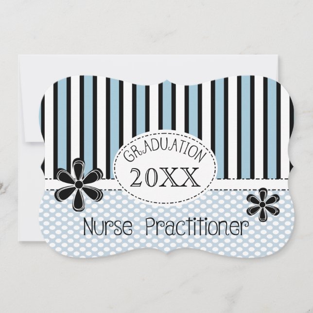 Nurse Practitioner Graduation Invitations #16 (Front)