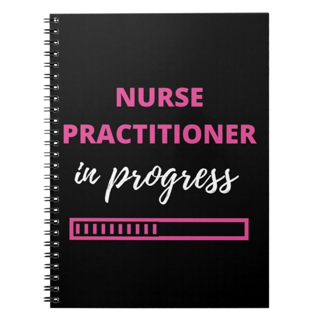 Nurse Practitioner In Progress Notebook (Front)