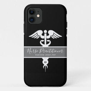 Nurse Practitioner Medical Caduceus Personalised Case-Mate iPhone Case