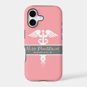 Nurse Practitioner Medical Pink Personalised
