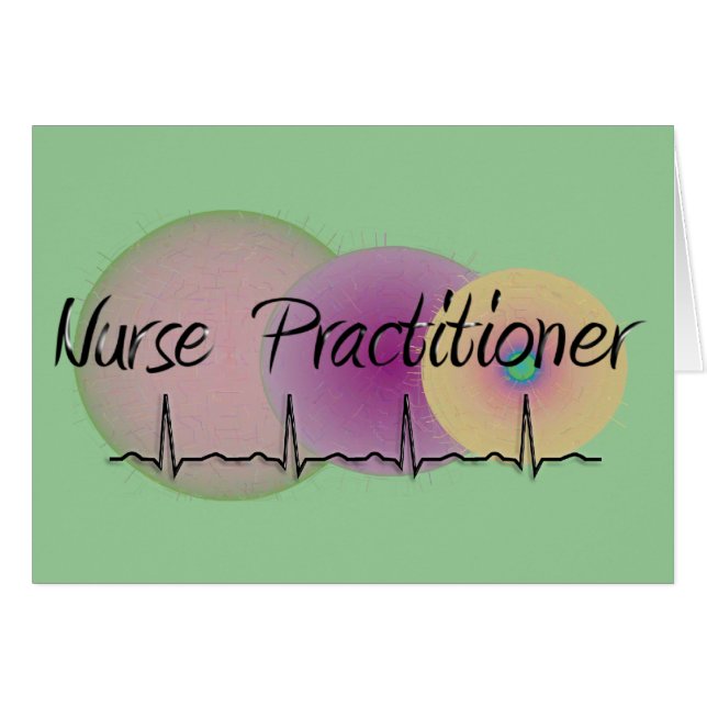 Nurse Practitioner QRS Design (Front Horizontal)