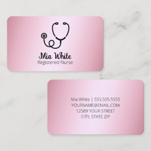 Nurse Practitioner RN Business Card