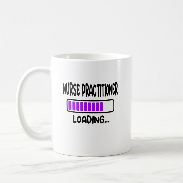 Nurse Practitioner Student NP School Gift Coffee Mug (Left)