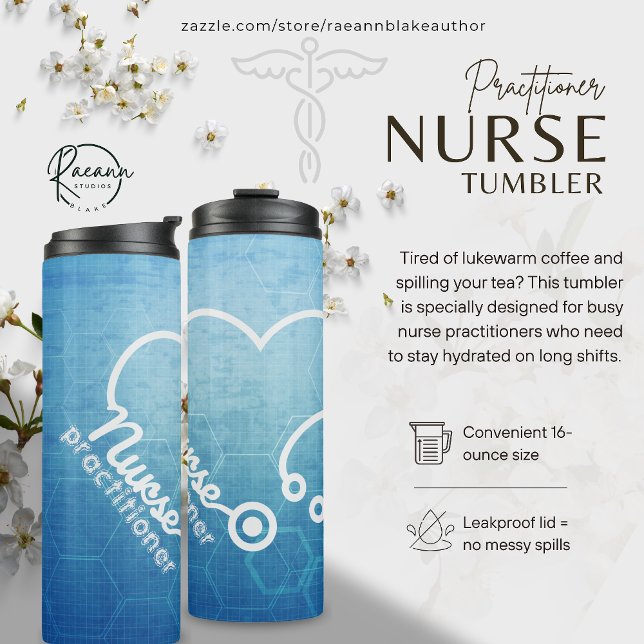Nurse Practitioner Thermal Tumbler (Creator Uploaded)