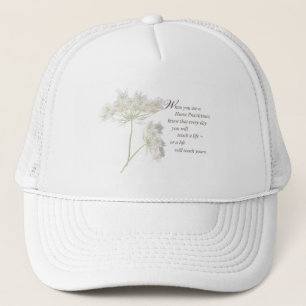 Nurse Practitioner Touch Lives Wildflower Trucker Hat
