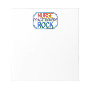 Nurse Practitioners Rock Notepad