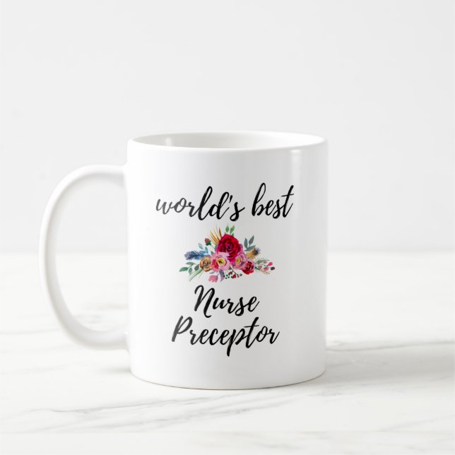 Nurse Preceptor Gift Idea Coffee Mug (Left)