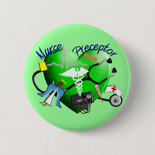 Nurse Preceptor Gifts 6 Cm Round Badge