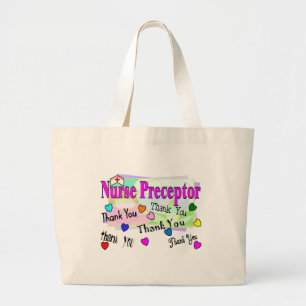Nurse Preceptor THANK YOU Large Tote Bag