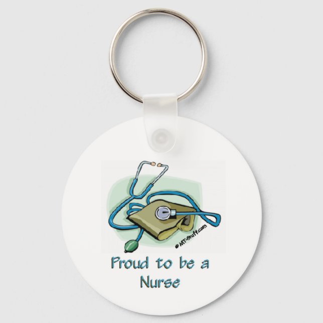 Nurse Pride1 Key Ring (Front)