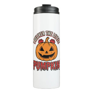 Nurse Pumpkin Halloween Delivery Shirt Design_1 Thermal Tumbler