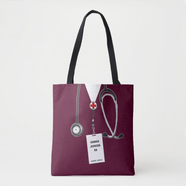 Nurse Purse Tote Bag (Front)