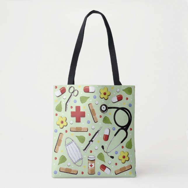Nurse Purse Tote Bag (Front)