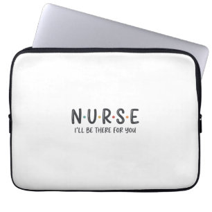Nurse Quote Shirt Design Vector Graphic_1 Laptop Sleeve