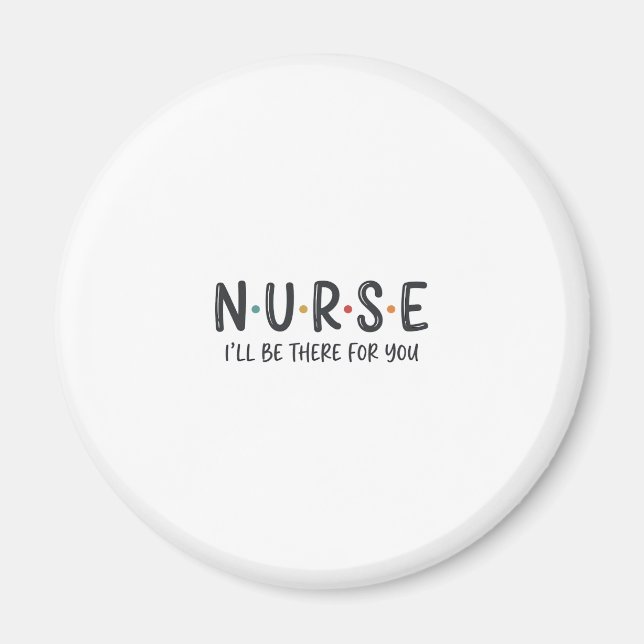 Nurse Quote Shirt Design Vector Graphic_1 Magnet (Front)