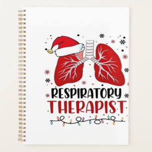 Nurse Respiratory Therapist Christmas, Lung Christ Planner